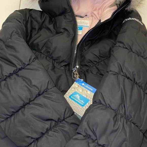 BRAND NEW girl columbia arctic blast winter snow jacket removable fur size XS - Picture 4 of 6